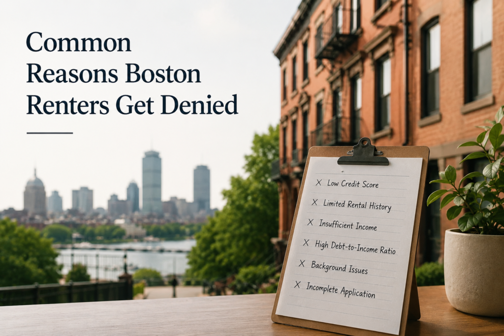 Common Reasons Boston Renters Get Denied
