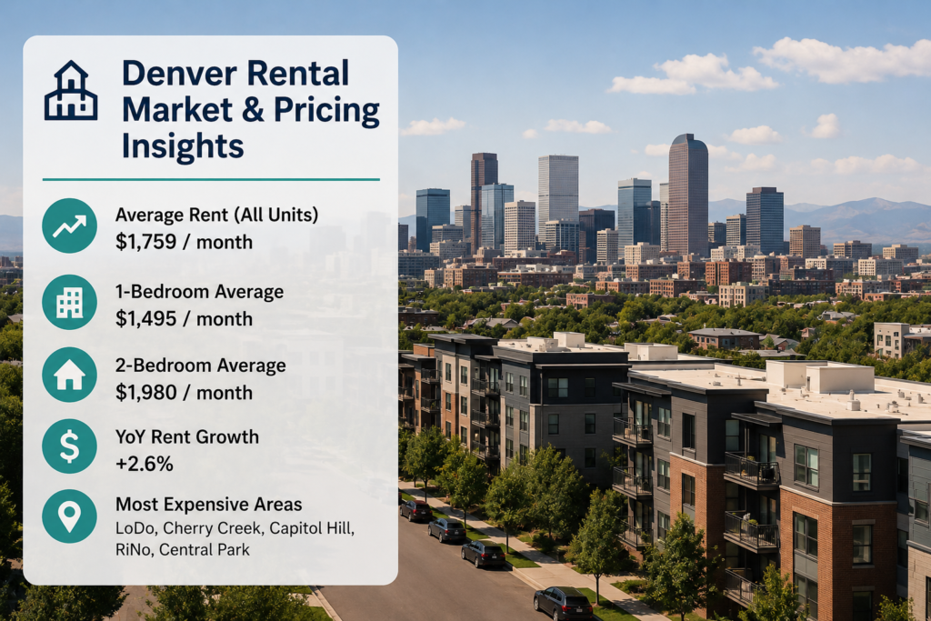 Denver Rental Market & Pricing Insights