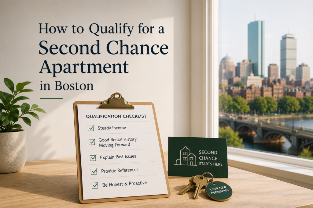 How to Qualify for a Second Chance Apartment in Boston