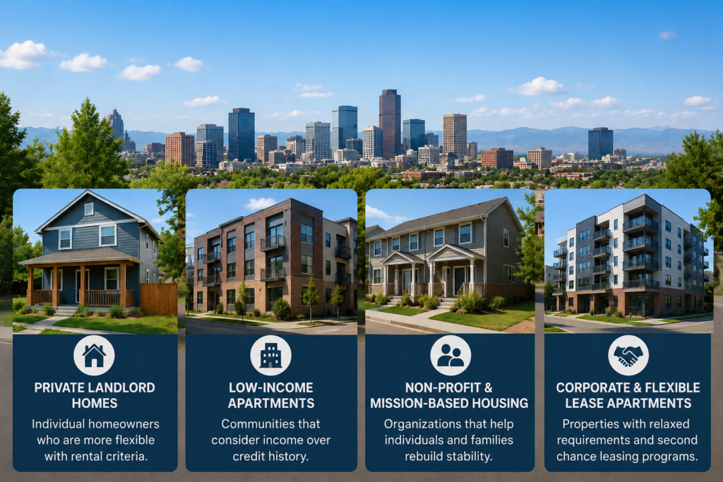 Types of Second Chance Rentals in Denver